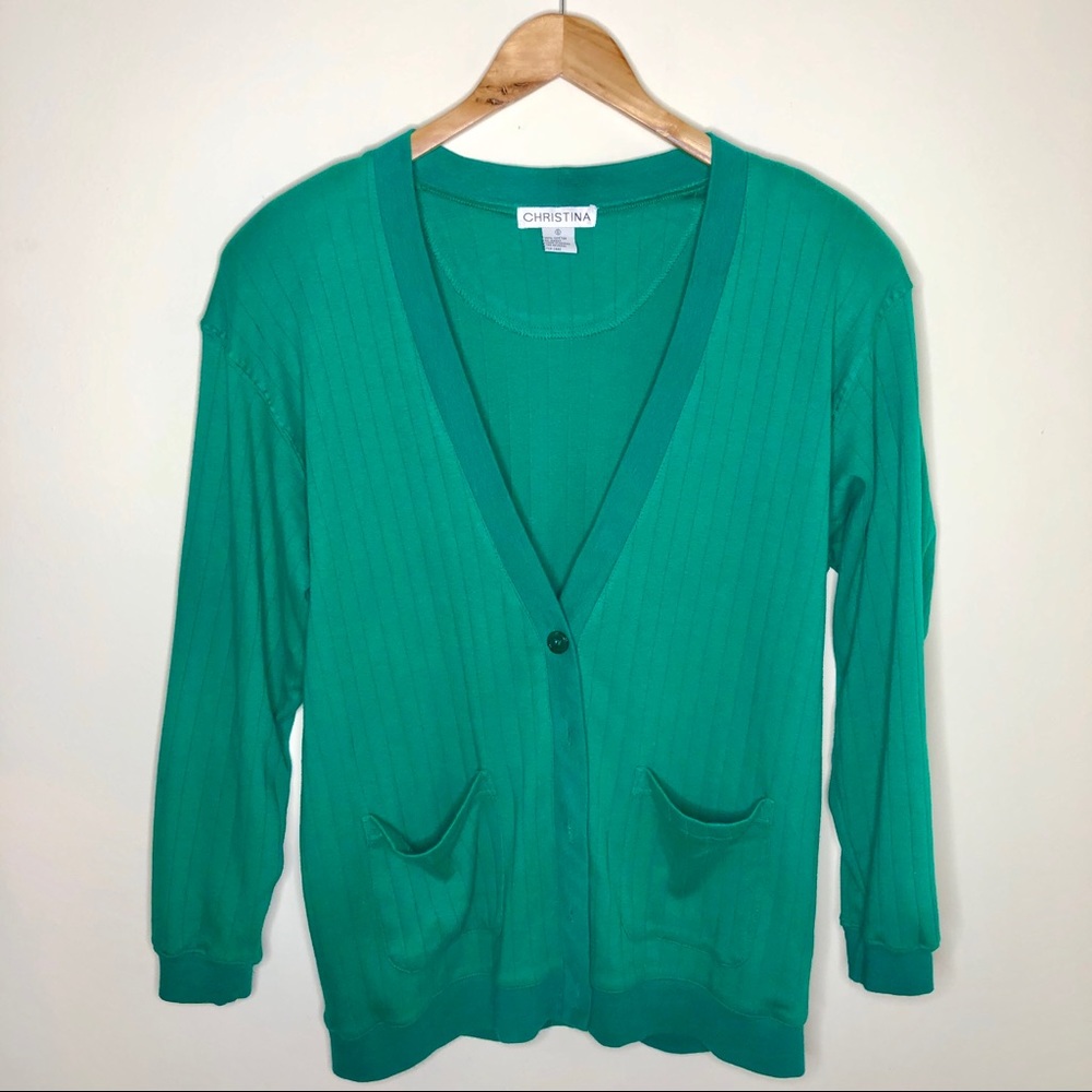 Vintage Christina Button Down Sweater